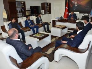 AK Parti Battalgazi Gençlik Kolları, Gürkan’ı Ziyaret Etti