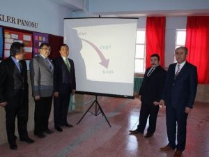 Yıldızeli Atatürk Ortaokulunda Bilgilendirme Köşesi Oluşturuldu