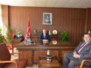 Vali Çakacak, İl Milli Eğitim Müdürü Koca’yı Ziyaret Etti