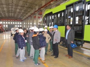 Yerli Tramvay Ve Metro Vagonlarını İlk Önce Kültürlü Öğrenciler Gördü