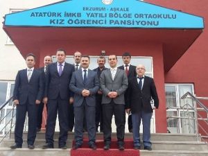 Eğitim Yatırımlarını Yerinde İncelediler