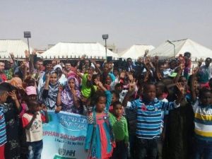 Adıyaman İHH Gönüllüleri Afganistan’da ET Dağıttı