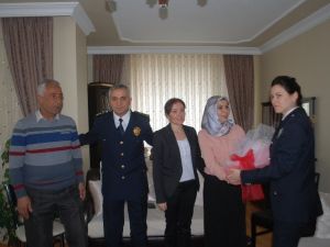 Çerkezköy Emniyetinden Şehit Ailesine Ziyaret