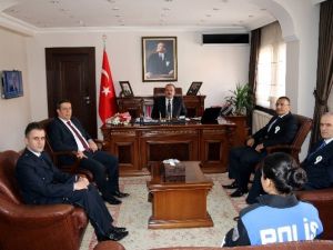 Emniyet Müdürü Holoğlu’ndan Vali Canbolat’a Ziyaret