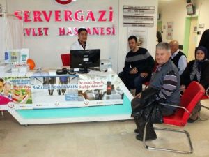 Denizli’de Vatandaşlar Sağlık Kontrolünden Geçiriliyor