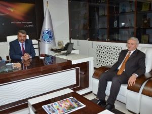 BİK Müdürü Abacı, Başkan Gürkan’ı Ziyaret Etti