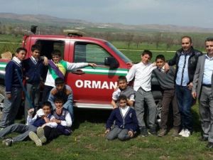 Uzuntarla Köyünde Hatıra Ormanı Oluşturuldu