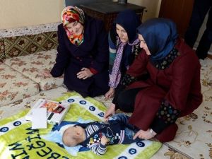 Meram Belediyesi 4 Bin Aileye Bebek Ziyareti Gerçekleştirdi
