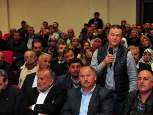 Başkan Tütüncü Varsak’ta Bilgilendirme Toplantısı Yaptı