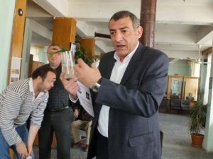 Burhaniye’de Zeytincilere Nano Su Tutucu Semineri
