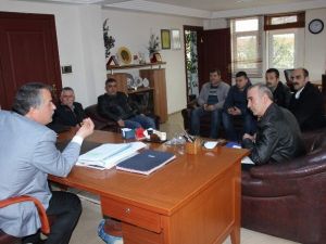 Başkan Karakullukçu Karaaptilileri Ağırladı