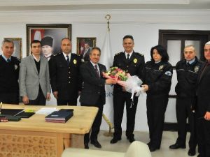 Akşehir Emniyet Müdürlüğü’nden Başkan Akkaya’ya Ziyaret
