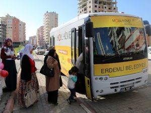 Erdemli Belediyesi’nden ’Mobil Hizmet Aracı’ Uygulaması