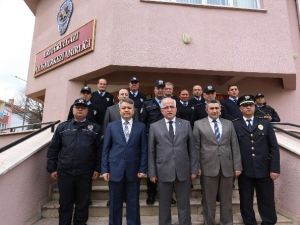 Vali Tuna Ertuğrulgazi Polis Merkezi Amirliği’ni Ziyaret Etti