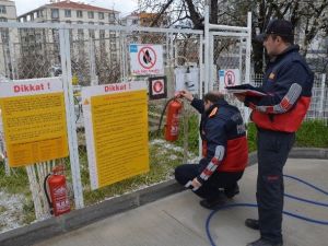 Akaryakıt İstasyonlarına Yangın Denetimi
