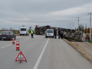 Konya’da Trafik Kazası: 2 Yaralı