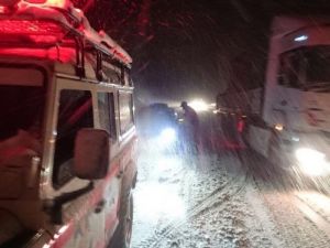 Afyonkarahisar’da Ulaşıma Kar Engeli