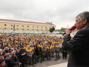Başkan Karalar’dan Temizlik İşçilerine Konut Sözü