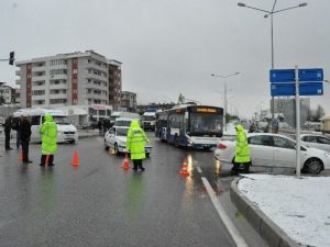 Denizli’ye Nisan Ayında Kar Sürprizi