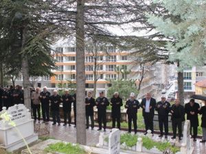 Havza’da Şehitlik Ziyaret Edildi