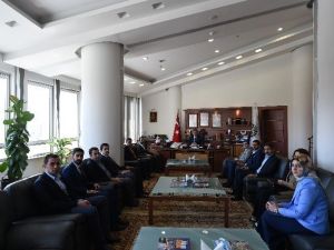 AK Parti Gençlik Kolları’ndan Başkan Çakır’a Ziyaret
