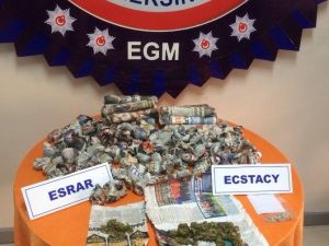 Mersin’de Uyuşturucu Operasyonu