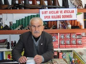 Siirt Avcılar Derneği’nden Avlanma Yasağına İlişkin Açıklama
