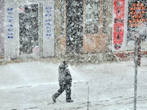 Akşehir’de Kar Yağışı