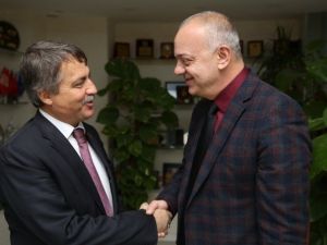Ahmetli’den Büyükşehir’e Ziyaret