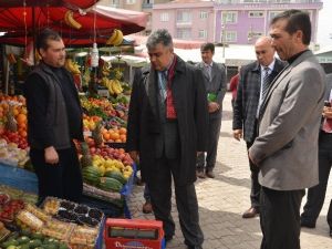 Başkan Özgüven Esnafları Ziyaret Etti