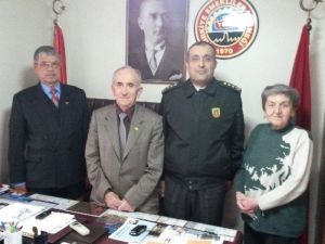 Albay Aktemur’dan Emekliler Derneğine Ziyaret