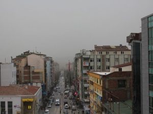Elazığ’da Toz Bulutu Etkili Oldu