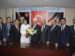 İnegöl’de AK Parti Adayları Tanıtıldı