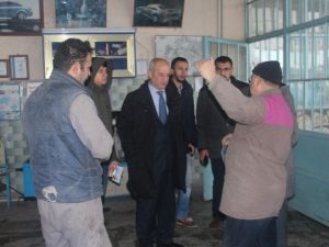 Fazıl Kasap, Sanayi Esnafını Ziyaret Etti