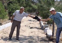 Naşa Belediyesinden Mezarlık Düzenlemesi