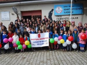 Üniversitelilerden Köy Okullarına Ziyaret