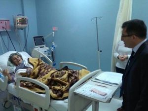 80 Yaşındaki Hastaya Kaymakam Kakillioğlu Sahip Çıktı