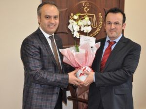 Aktaş’tan Hâkim Ve Savcılara Hayırlı Olsun Ziyareti