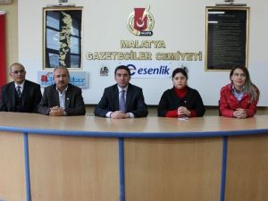 CHP’den Malatya Gazeteciler Cemiyetine Ziyaret