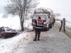 Karabük’te Trafik Kazası: 1 Ölü 2 Yaralı