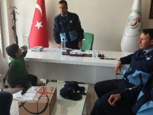 Kaybolan Suriyeli Çocuk Ailesine Teslim Edildi