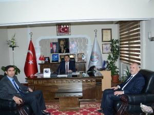 Maski Genel Müdürü Özdemir, Başkan Eser’i Ziyaret Etti