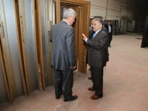 Başkan Büyükkılıç Ve Ekibi Organize Sanayi Bölgesinde