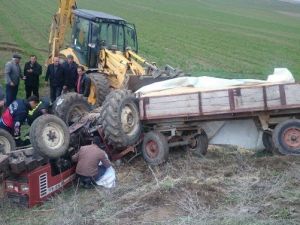 Yozgat’ta Traktörün Altında Kalan Çiftçi Ağır Yaralandı