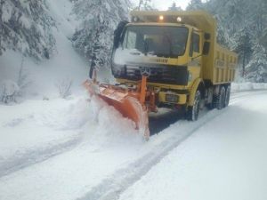İlkbaharda Karla Mücadele Çalışması