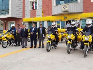 Mardin PTT’ye 15 Motosiklet Alındı