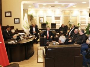 MÜSİAD Şubesinden Rektör Polat’a Hayırlı Olsun Ziyareti
