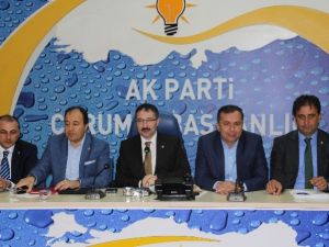 AK Parti Çorum Teşkilatlatında Seçim Hazırlığı
