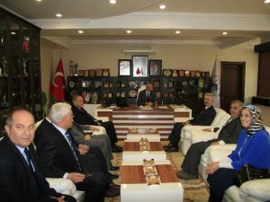 AK Parti Adaylarından Başkan Dişli’ye Ziyaret