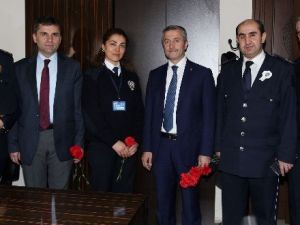 Başkan Tahmazoğlu’ndan Polis Karakollarına Ziyaret
